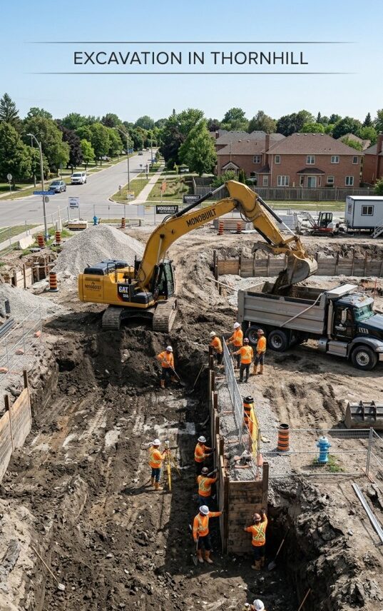 excavation in thornhill