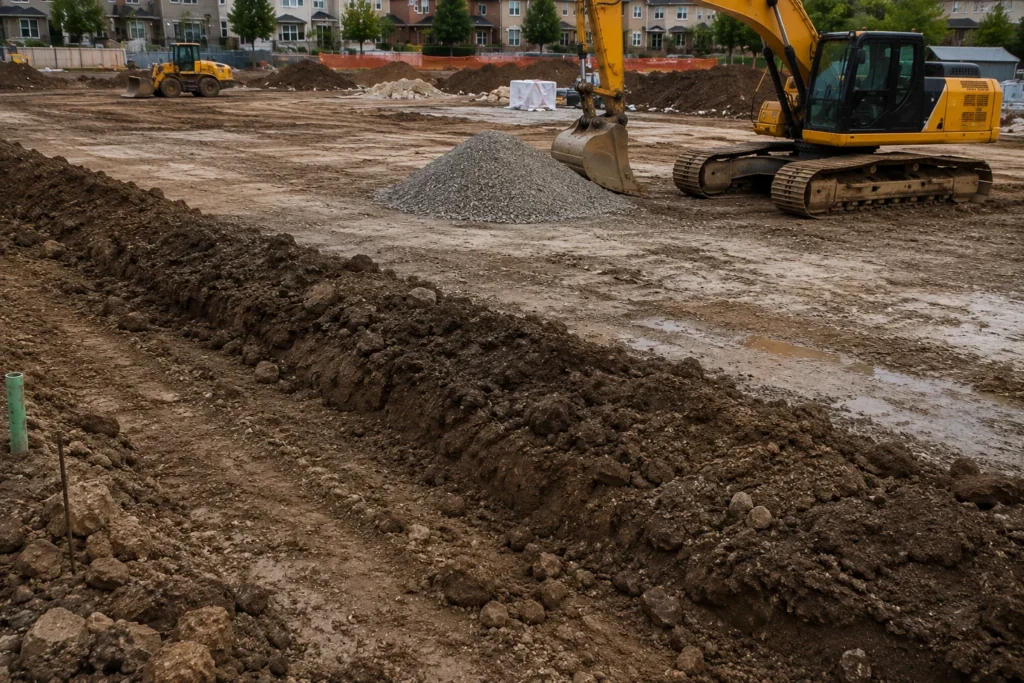 site preparation